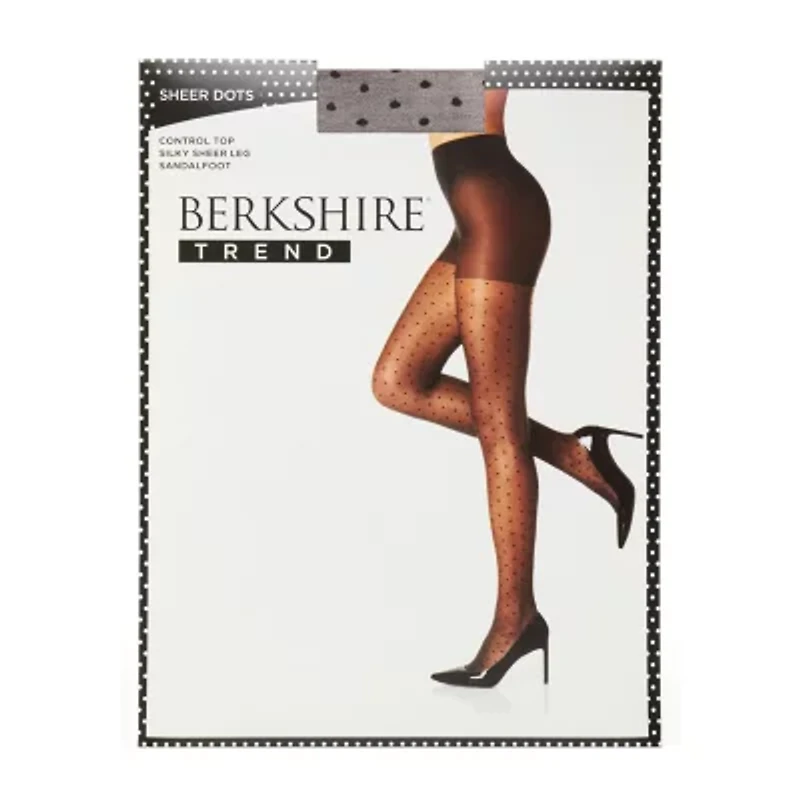Berkshire Hosiery Sheer Dot Not Applicable Pantyhose 8012