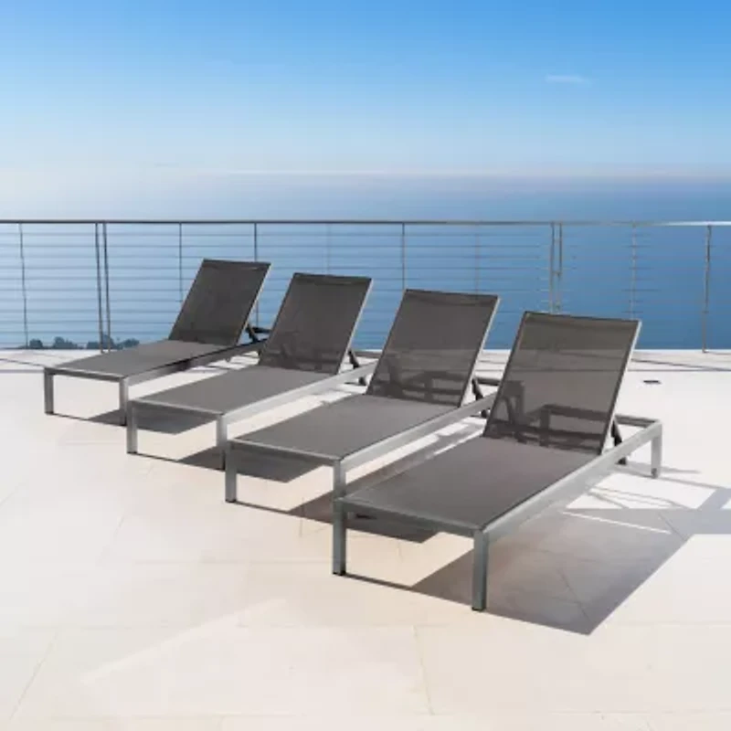 Cape Lounge Chair Adjustable 4-pc. Lounge Chair