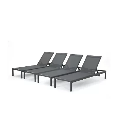 Cape Lounge Chair Adjustable 4-pc. Lounge Chair