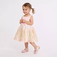 Bonnie Jean Toddler Girls Sleeveless Flower Girl Fit + Flare Dress