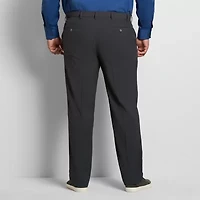 Van Heusen Everyday Defense Stain Shield Mens Straight Fit Big and Tall Dress Flat Front Pant