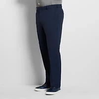 Van Heusen Everyday Defense Stain Shield Mens Straight Fit Big and Tall Dress Flat Front Pant