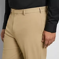 Van Heusen Everyday Defense Stain Shield Mens Straight Fit Big and Tall Dress Flat Front Pant