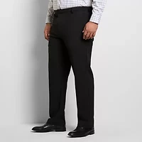 Van Heusen Everyday Defense Stain Shield Mens Straight Fit Big and Tall Dress Flat Front Pant