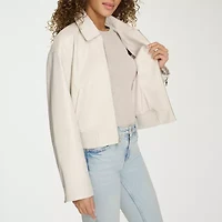 Levi's® Faux Leather Midweight Womens Bomber Jacket