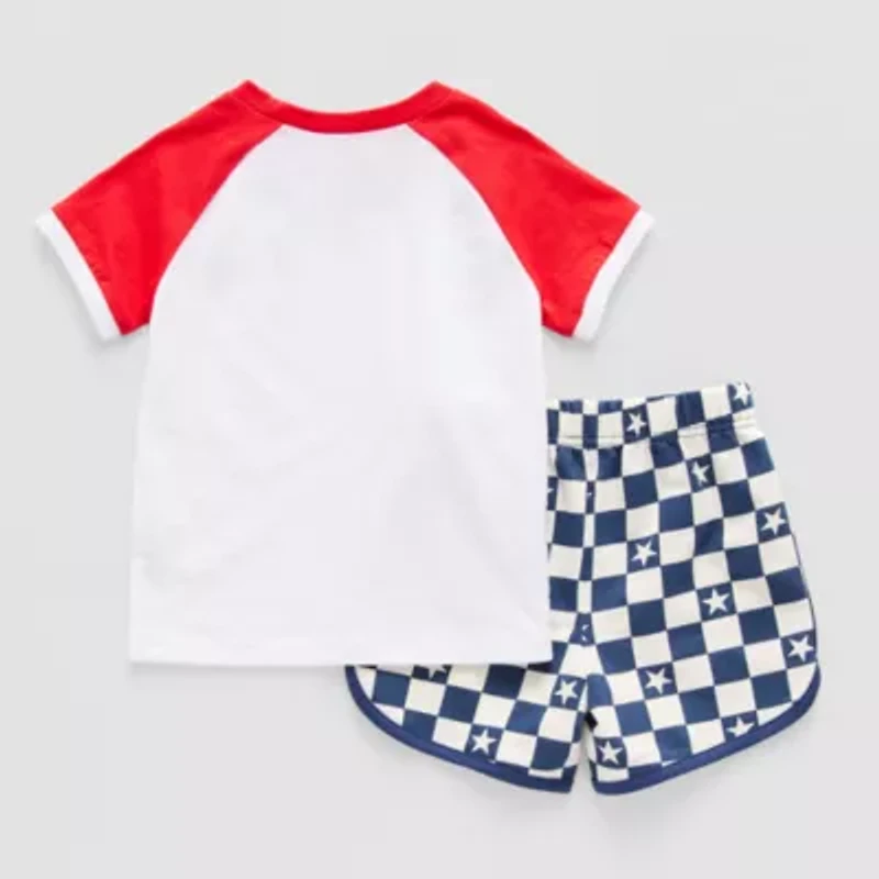 Okie Dokie Toddler & Little Boys 2-pc. Short Set