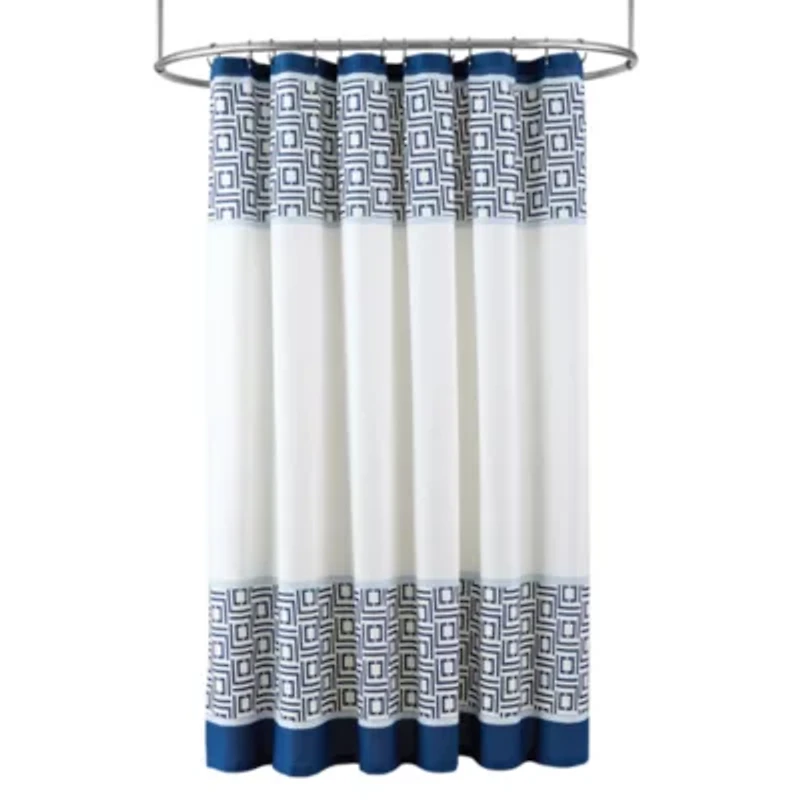 Liz Claiborne Logo Shower Curtain