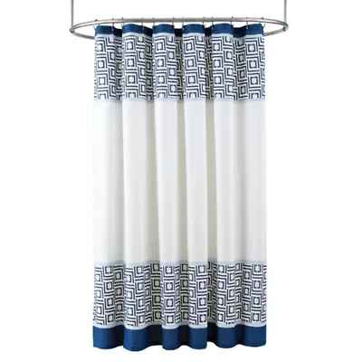 Liz Claiborne Logo Shower Curtain
