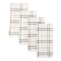 Linden Street Windowpane 4-pc. Napkins