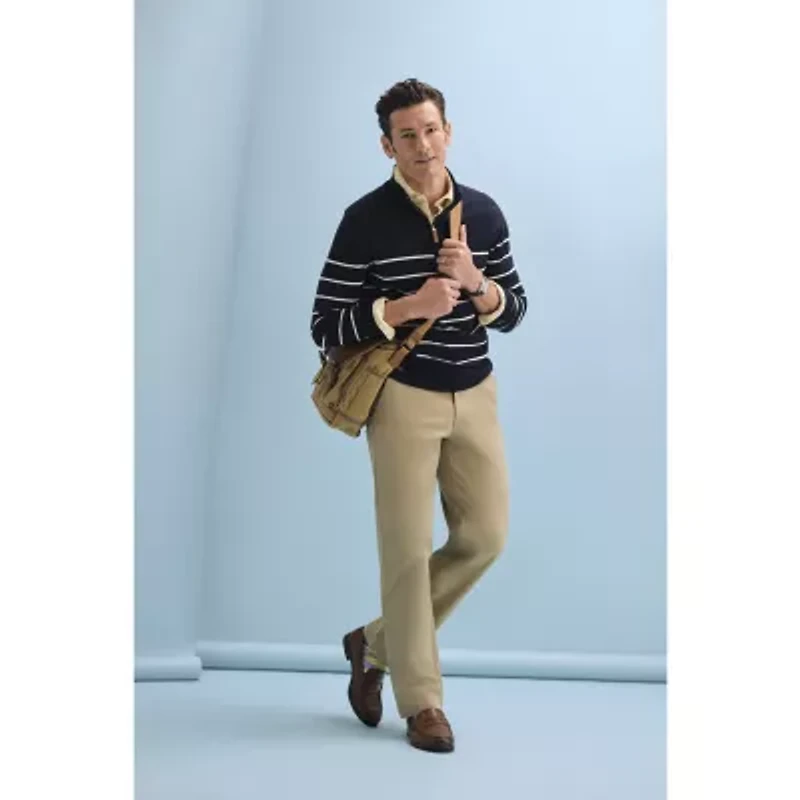Stafford Flint Mens Moc Closed Toe Loafers