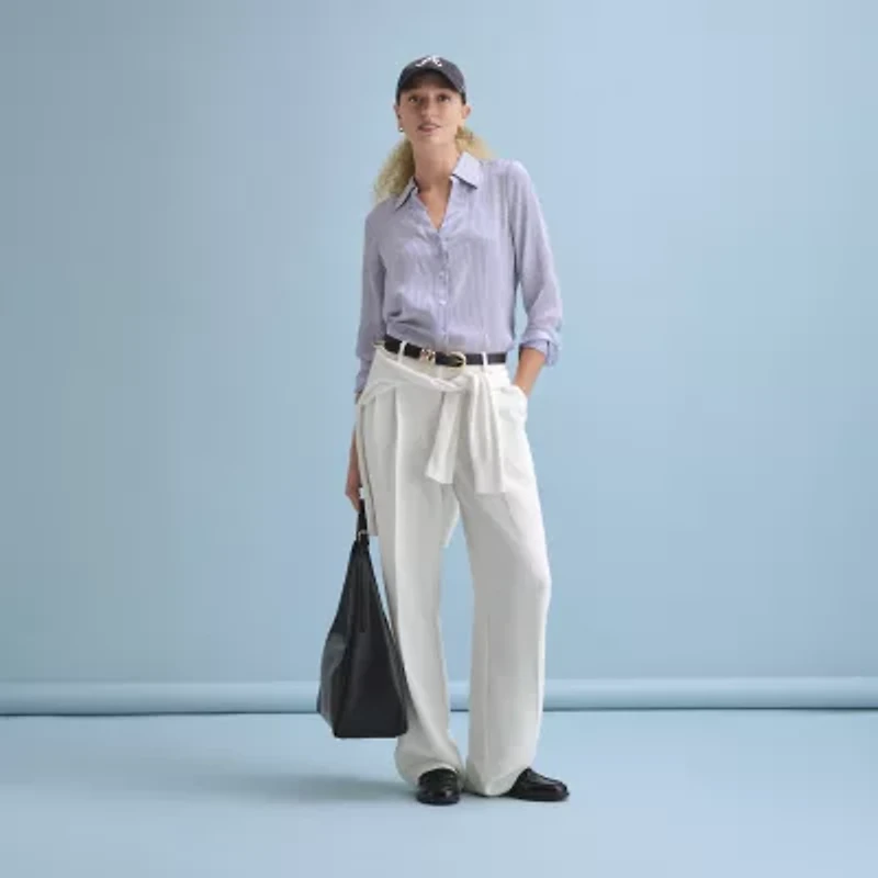 Worthington Oval Geo Tri Keeper Womens Belt