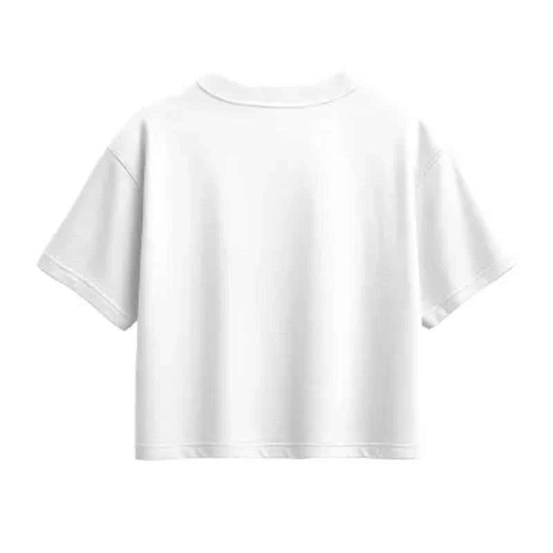 Big Kid Girls Round Neck Short Sleeve Regular Fit Spongebob Graphic T-Shirt