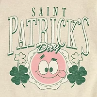 Big Kid Girls Round Neck Short Sleeve Regular Fit Spongebob Graphic T-Shirt