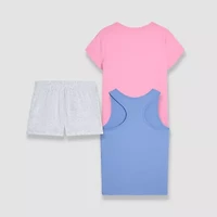 PUMA Big Kid Girls 3-pc. Short Set