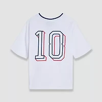 PUMA Big Kid Girls V Neck Short Sleeve Jersey