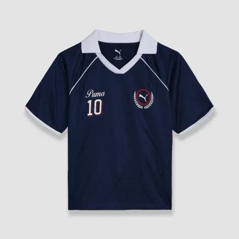 PUMA Big Kid Girls Short Sleeve Jersey