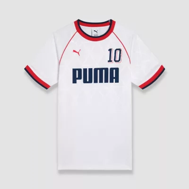 PUMA Big Kid Boys Crew Neck Short Sleeve Jersey