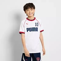 PUMA Big Kid Boys Crew Neck Short Sleeve Jersey