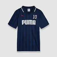 PUMA Big Kid Boys Short Sleeve Regular Fit Polo Shirt