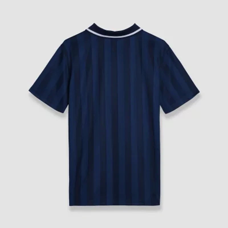 PUMA Big Kid Boys Short Sleeve Regular Fit Polo Shirt