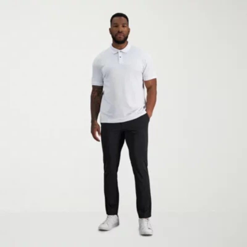 Haggar Sport Mens Athletic Fit Flat Front Pant