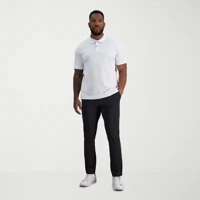 Haggar Sport Mens Athletic Fit Flat Front Pant