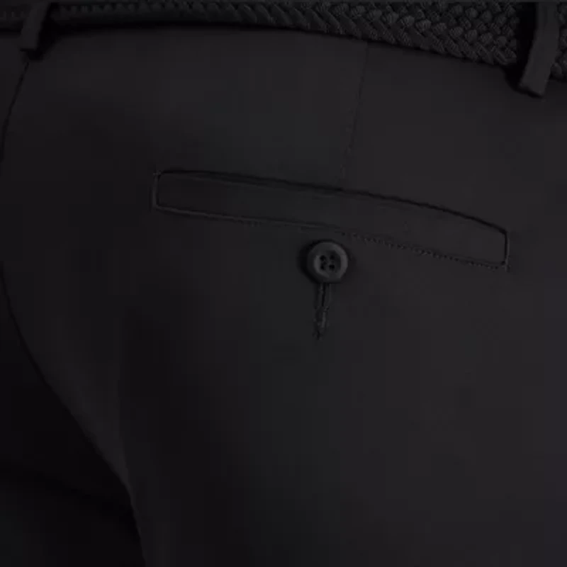 Haggar Sport Mens Athletic Fit Flat Front Pant