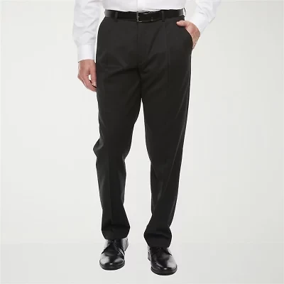 Stafford Coolmax All Season Ecomade Mens Classic Fit Pleated Front Suit Pant