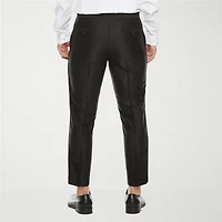 J. Ferrar Crop Ankle Mens Slim Fit Tuxedo Pant