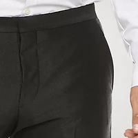 J. Ferrar Crop Ankle Mens Slim Fit Tuxedo Pant