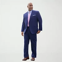 J. Ferrar Ultra Comfort Mens Big and Tall Regular Fit Flat Front Suit Pant