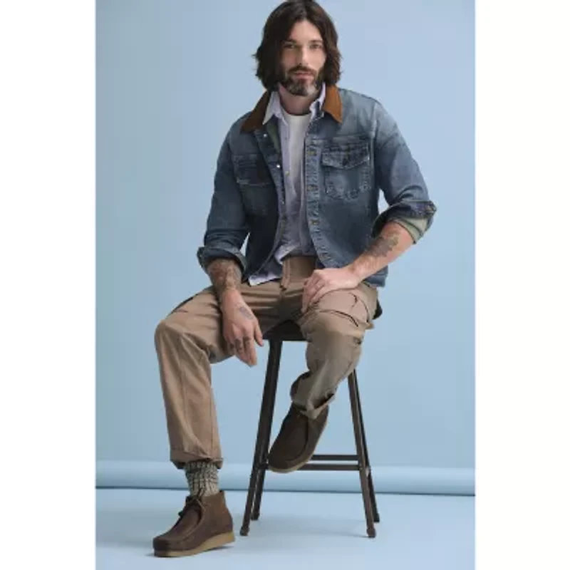 Clarks Mens Wallaston Flat Heel Chukka Boots