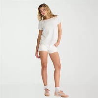 AEROPOSTALE Womens Juniors Scoop Neck Short Sleeve T-Shirt