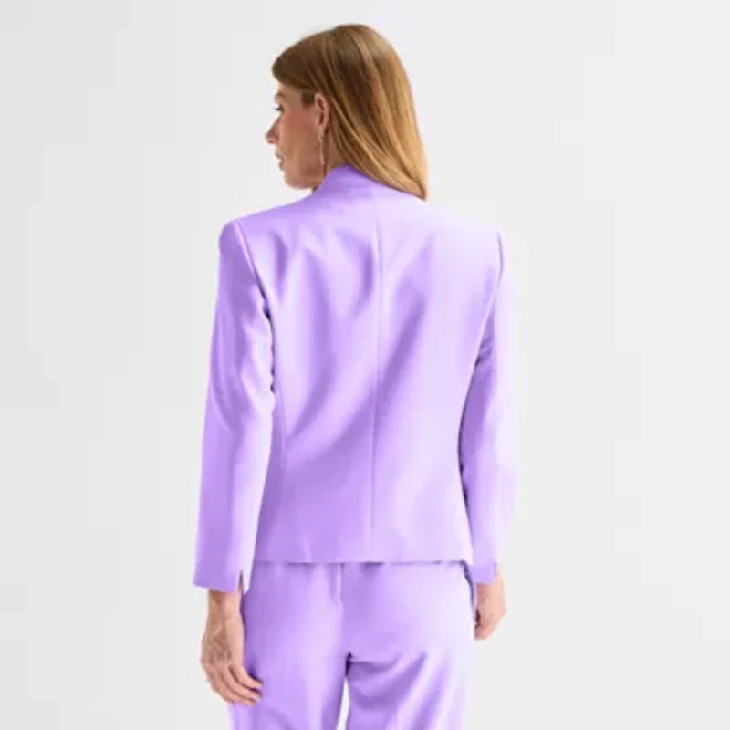 Black Label by Evan-Picone Womens Classic Fit Suit Jacket