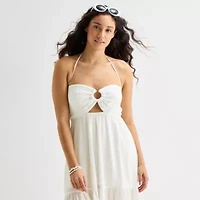 Forever 21 Womens Sleeveless Juniors Babydoll Dress