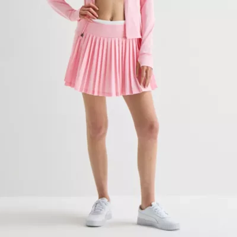 Xersion Pleated Womens 4" High Rise Skort