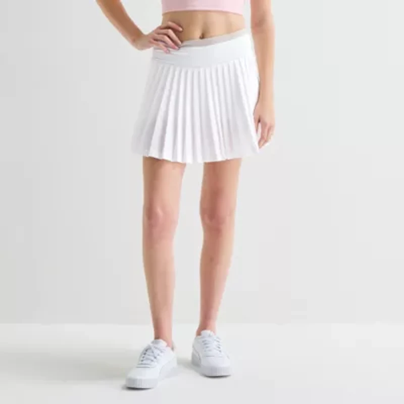 Xersion Womens Pleated High Rise Skort