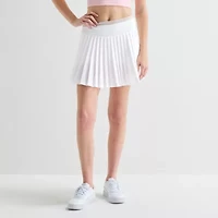 Xersion Womens Pleated High Rise Skort