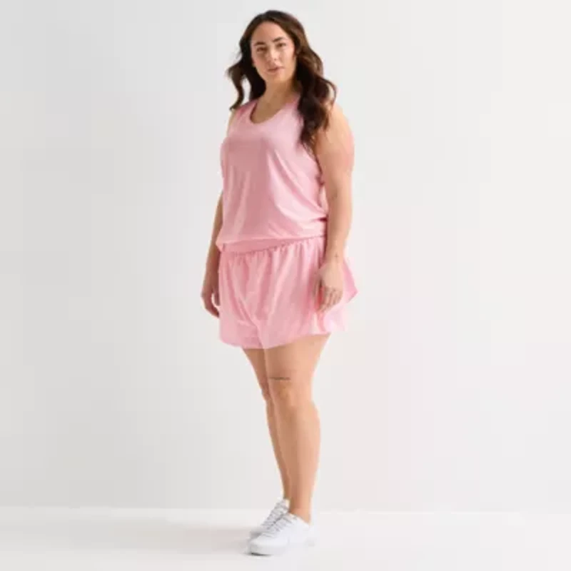 Xersion Womens 3 1/4" Mid Rise Plus Running Short