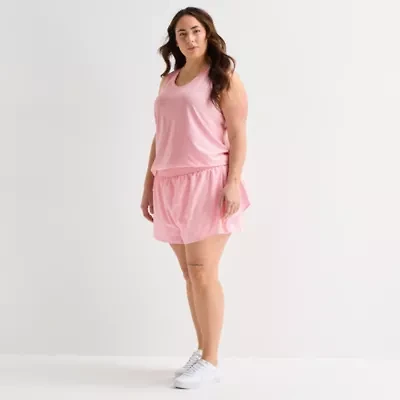 Xersion Womens 3 1/4" Mid Rise Plus Running Short