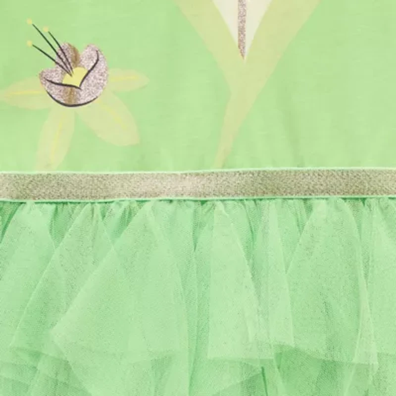 Disney Collection Leafy Tiana Girls Dress Up Costume