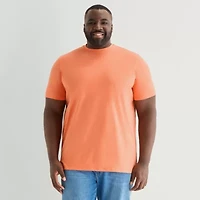 St. John's Bay Super Soft Mens Crew Neck Short Sleeve Big and Tall T-Shirt