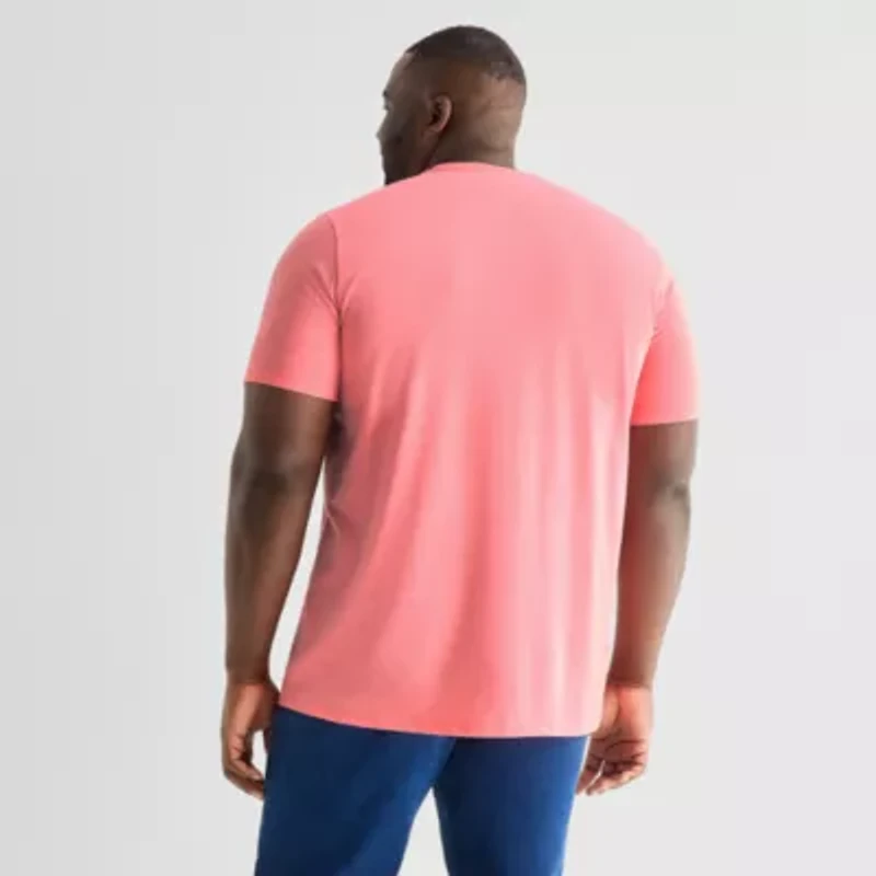 St. John's Bay Super Soft Mens Crew Neck Short Sleeve Big and Tall T-Shirt