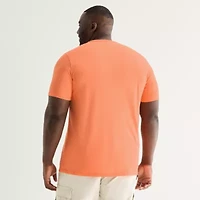 St. John's Bay Super Soft Mens Crew Neck Short Sleeve Quick Dry Stretch Fabric Big and Tall T-Shirt