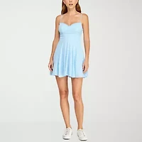 B. Smart Womens Juniors Fit + Flare Dress