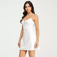 City Triangle Womens Juniors Short Sleeve A-Line Dress