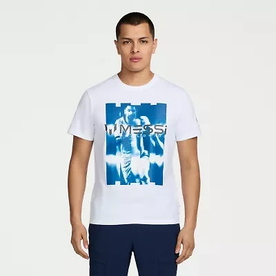 MESSI Collection Mens Crew Neck Short Sleeve Regular Fit Graphic T-Shirt