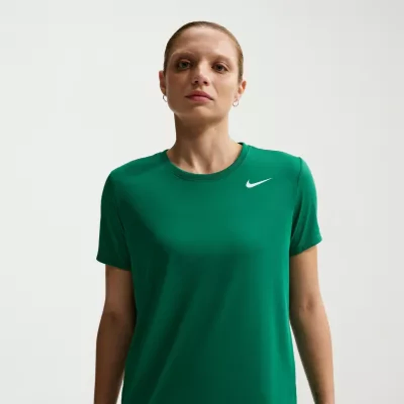 Nike Womens Crew Neck Short Sleeve Quick Dry Active T-Shirt