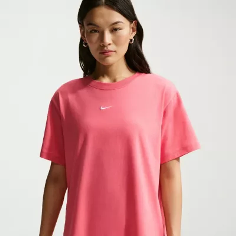 Nike Womens Crew Neck Short Sleeve Active T-Shirt