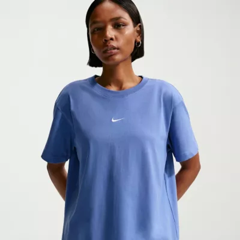 Nike Womens Crew Neck Short Sleeve Active T-Shirt